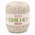 Barbante Eco Brilho Circulo 4/6 400g Cor- 0020- Cru Ouro - Imagem 1