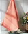 Toalha de Rosto Aveludada Bella para Bordar 50cm x 80cm - Dohler - Cor 10589-Salmão - Imagem 1