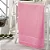 Toalha de Rosto Aveludada Bella para Bordar 50cm x 80cm - Dohler - Cor 5211-Rosa - Imagem 1