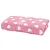 Toalha de Rosto 50cmx80cm Döhler Prisma Love 01  Cor Rosa - Imagem 2
