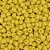 Miçanga Fosca de Vidro Segunda Linha 100g Cor Amarelo Gema - Imagem 1