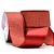 Fita de Cetim com Lurex Cinderela 38mm 10mts Cor-8-Vermelho c/ Lurex Dourado - Imagem 1