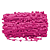 Fita Pompom 20mm - Com 25 Metros -Cor 312-Rosa Escuro - Imagem 1