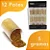 KitGlitter Ouro - Kit C/ 12 Potes 5g Cada - Imagem 1