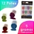 KitGlitter Variados - Kit C/ 12 Potes 5g Cada - Imagem 2