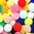 Pompom Solto 20mm-Cor-Multicolor-Com 100 unidades - Imagem 1