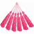 Pingente Pompom Tassel 7cm Cor-140-Chiclete c/ 10 unidades - Imagem 1
