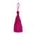 Pingente Pompom Tassel 7cm Cor-312-Pink c/ 10 unidades - Imagem 1