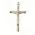 Pingente Cruz Fundição Cor-Níquel Unidade Ref 2938 - Imagem 1