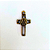 Pingente Cruz Fundição Cor-Ouro Velho Unidade Ref 2967 - Imagem 1
