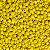 Miçanga Fosca de Vidro Segunda Linha 100g Cor Amarelo - Imagem 1