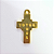 Pingente Cruz Fundição Com Dois Lados Cor-Dourado Unidade Ref 2928 - Imagem 3