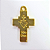 Pingente Cruz Fundição Com Dois Lados Cor-Dourado Unidade Ref 2928 - Imagem 2