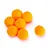 Pompom Solto 10mm-Cor-23 Laranja Neon-Com 100 unidades - Imagem 1