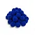 Pompom Solto 20mm-Cor 207 Azul Royal -Com 100 unidades - Imagem 1