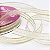Fita Metalizada Progresso M007-11 mm 10 metros Cor-203 Ouro - Imagem 3