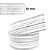 Fita Metalizada Progresso M007-38 mm 10 metros Cor-218-Prata - Imagem 2