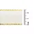 Fita Metalizada Progresso M012 25mm 10m Cor 203- Ouro - Imagem 2