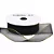 Fita de Voal com Ourela Dourada Progresso ZCD 005 22mm 10mts Cor 219 Preto - Imagem 1