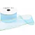 Fita de Voal com Ourela Dourada Progresso ZCD 009 38mm 10mts Cor 212 Azul Bebe - Imagem 1