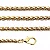 Alça de Bolsa Corrente C/ Mosquetão Cor: Dourado Ref:Ro.151862 - Imagem 1