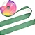 Fita de Cetim Cinderela N.02 10mm com 50mts Cor 150 Verde Amazonas - Imagem 1