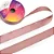 Fita de Cetim Cinderela N.02 10mm com 50mts Cor 151 Rose Gold - Imagem 1