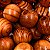 Bola de Madeira 30mm Cor-290 Marrom 500g - Imagem 1