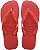 Chinelo Havaianas Top (37/38) - 1 Par- Vermelho Hibisco - Imagem 1