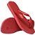 Chinelo Havaianas Top (35/36) - 1 Par- Vermelho Hibisco - Imagem 1