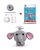Kit Amigurumi Coleção Bicho Bola - Elefante Otto - Imagem 2