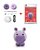 Kit Amigurumi Coleção Bicho Bola - Hipopótamo Nina - Imagem 2