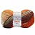 Fio Batik Circulo 100g 9451- Mescla Casca Marrom/Creme - Imagem 1