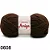 Fio Amiga Circulo 100g 608- Marrom Chocolate - Imagem 1