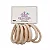 Elástico de Cabelo Xuxinha 3cm creme 6 unid. - Imagem 1