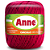 Linha Anne 65m Algodão Cor 3611- Vermelho Rubi com 65 metros - Imagem 1
