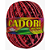 Barbante Cadori Multicolor N.6 Cor 727 Vermelho C/226 Metros - Imagem 1