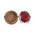 Porta Joia de Madeira MDF Decorado Pequeno Rosas Vermelha - Imagem 2