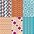 Papéis Digitais | Estampas Geométricas | ARQUIVO DIGITAL - Imagem 1