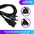 Cabo De Força Cpu Atx Computador Pc Monitor 3 Pinos 1.5m - Imagem 2