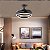 VENTILADOR TETO LUSTRE RETRÁTIL LED LUXUOSO - Imagem 14