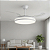 Ventilador de Teto Retrátil T&A-01 Urban Light com LED Multicor e Controle - Imagem 2