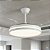 Ventilador de Teto Retrátil T&A-01 Urban Light com LED Multicor e Controle - Imagem 8