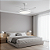 Ventilador de Teto Retrátil T&A-01 Urban Light com LED Multicor e Controle - Imagem 12