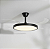 Ventilador Slim Retrátil Preto Bivolt – LED Multicor + Controle - Imagem 6