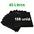 Saco de Lixo Preto 40 Litros C/ 100 Unidades  - BayPlastic - Imagem 1