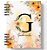 Planner Personalizado Alfabeto Floral - Imagem 3