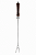 Garfo Trinchante Longo Para Churrasco Em Inox - Imagem 2