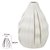 VASO DECORATIVO CERAMICA 3D (BRANCO) 16,3cm 11,7d (FLORARTE) - Imagem 1