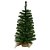 A.ARVORE NATAL C/ BASE JUTA C/119 TIPS (VERDE) 90cm (FLORARTE) - Imagem 1
